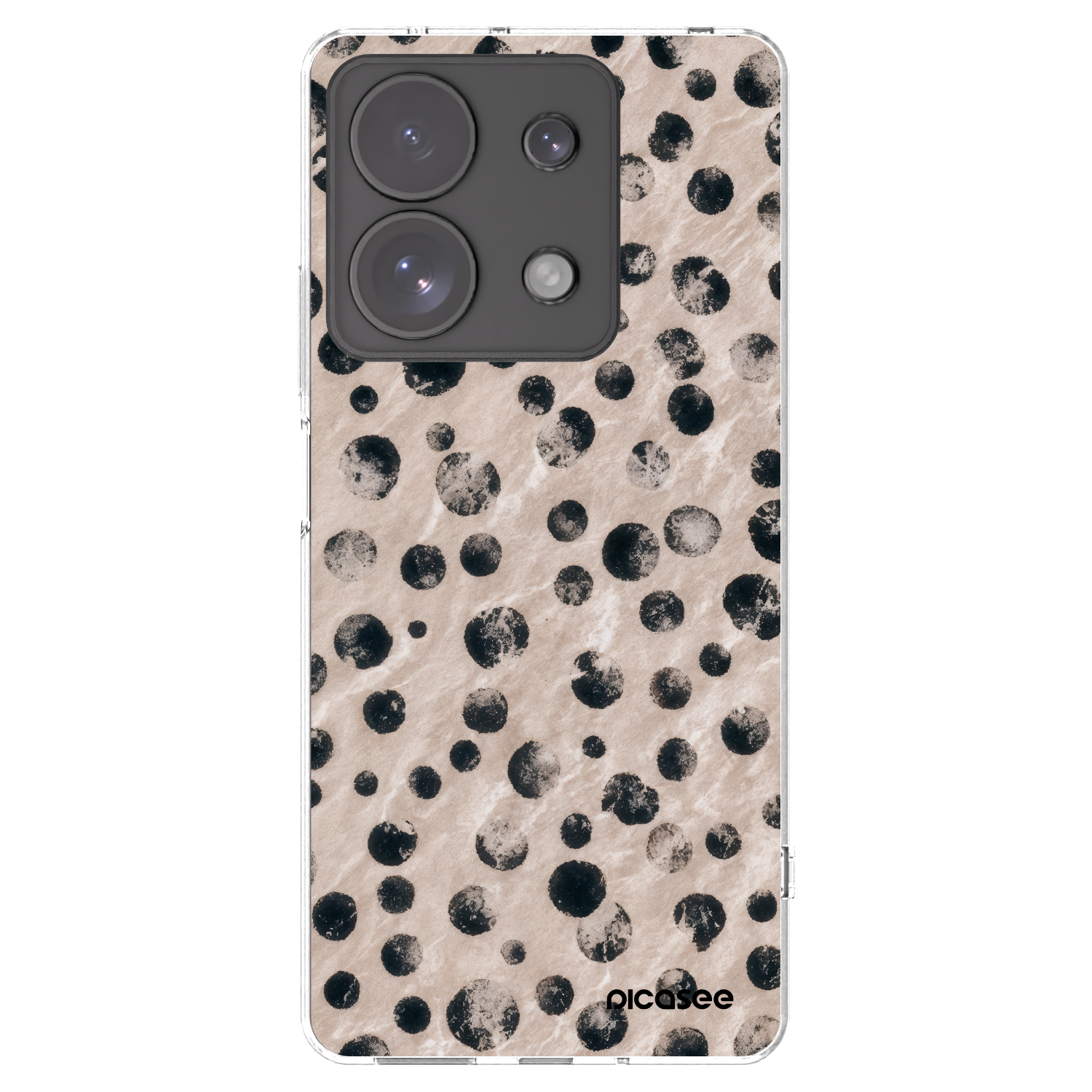 Picasee silikónový prehľadný obal pre Xiaomi Redmi Note 13 Pro 4G - Inked