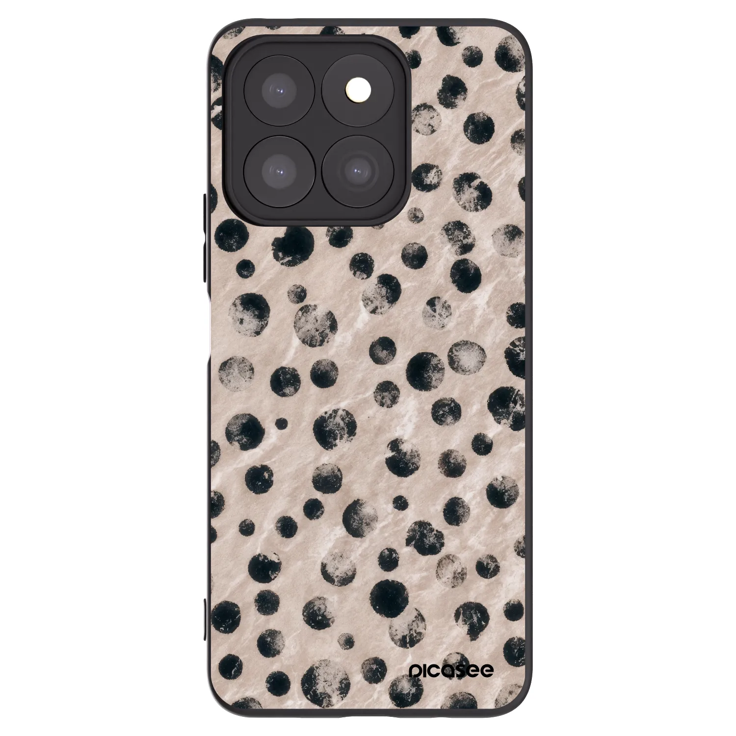 Picasee silikónový čierny obal pre Honor X8b - Inked