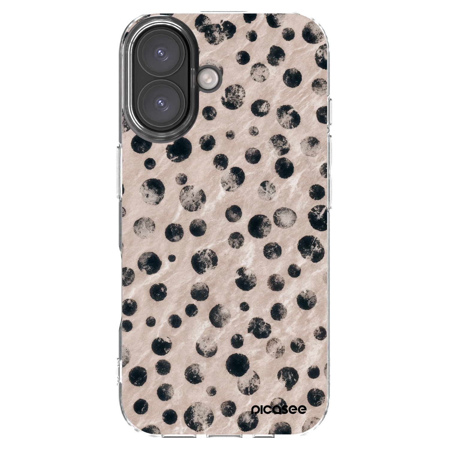 Silikónový prehľadný obal pre Apple iPhone 16 - Inked