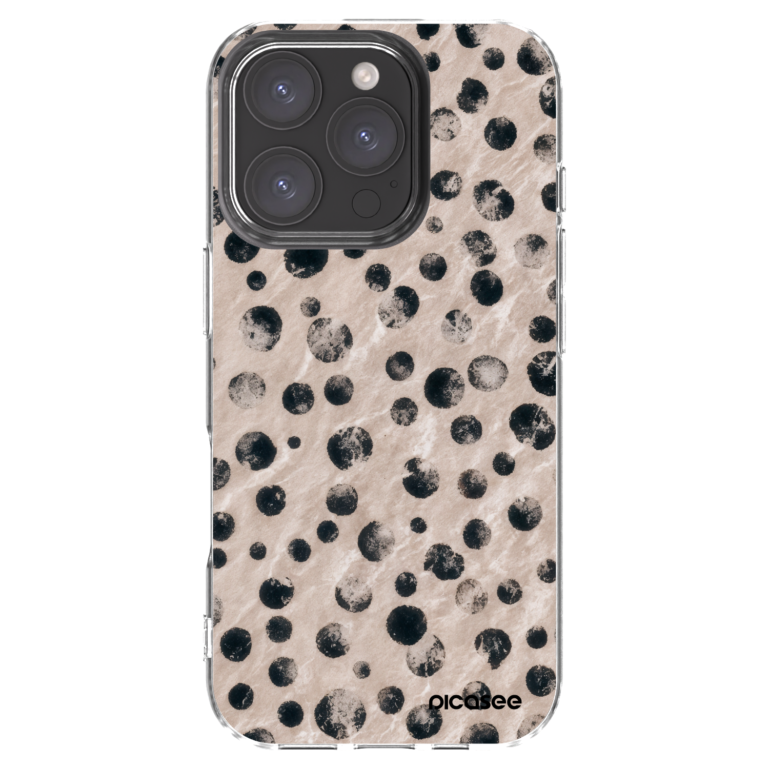 Picasee silikónový prehľadný obal pre Apple iPhone 16 Pro - Inked