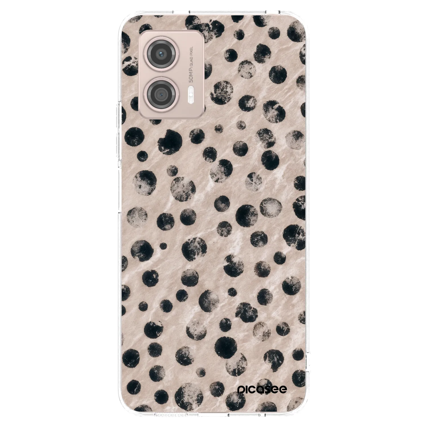 Picasee silikónový prehľadný obal pre Motorola Moto G53 5G - Inked