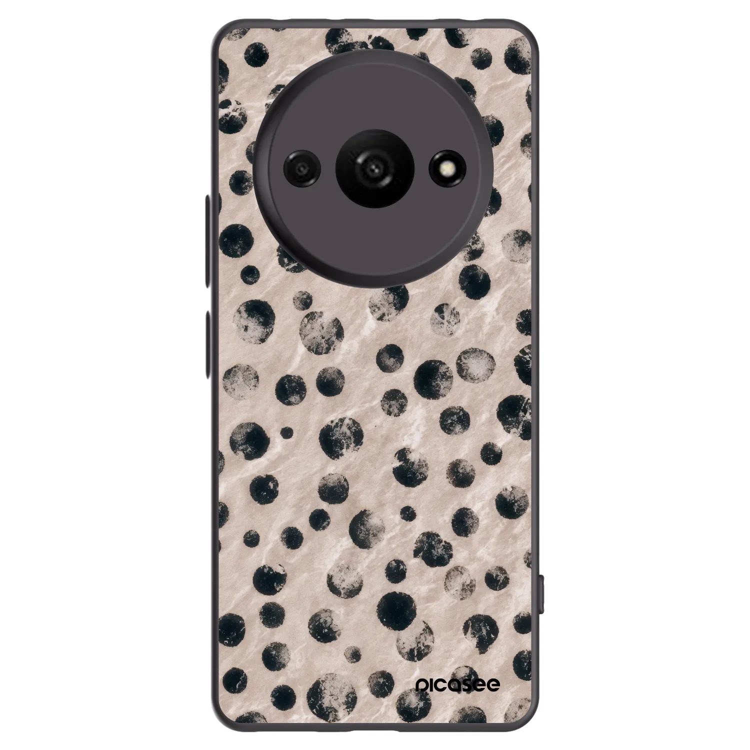 Picasee silikónový čierny obal pre Xiaomi Redmi A3 - Inked