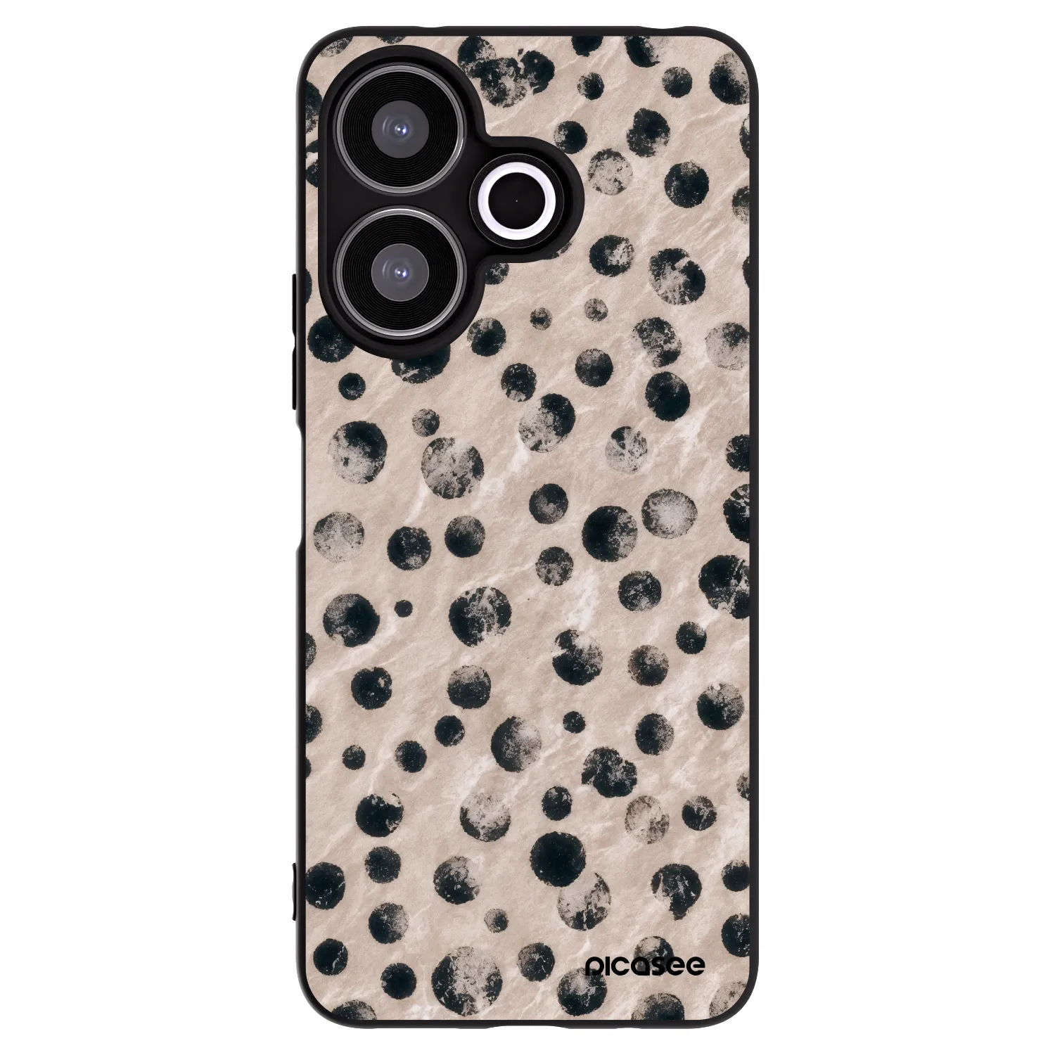 Silikónový čierny obal pre Xiaomi Redmi 13 4G - Inked