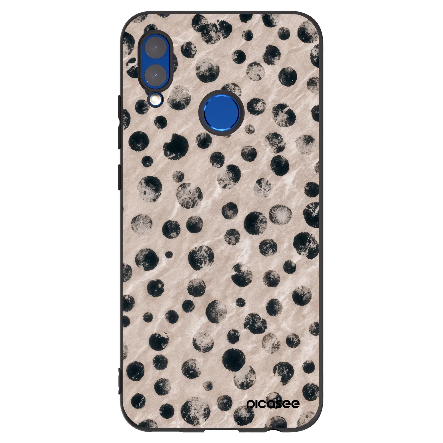 Picasee silikónový čierny obal pre Honor 10 Lite - Inked