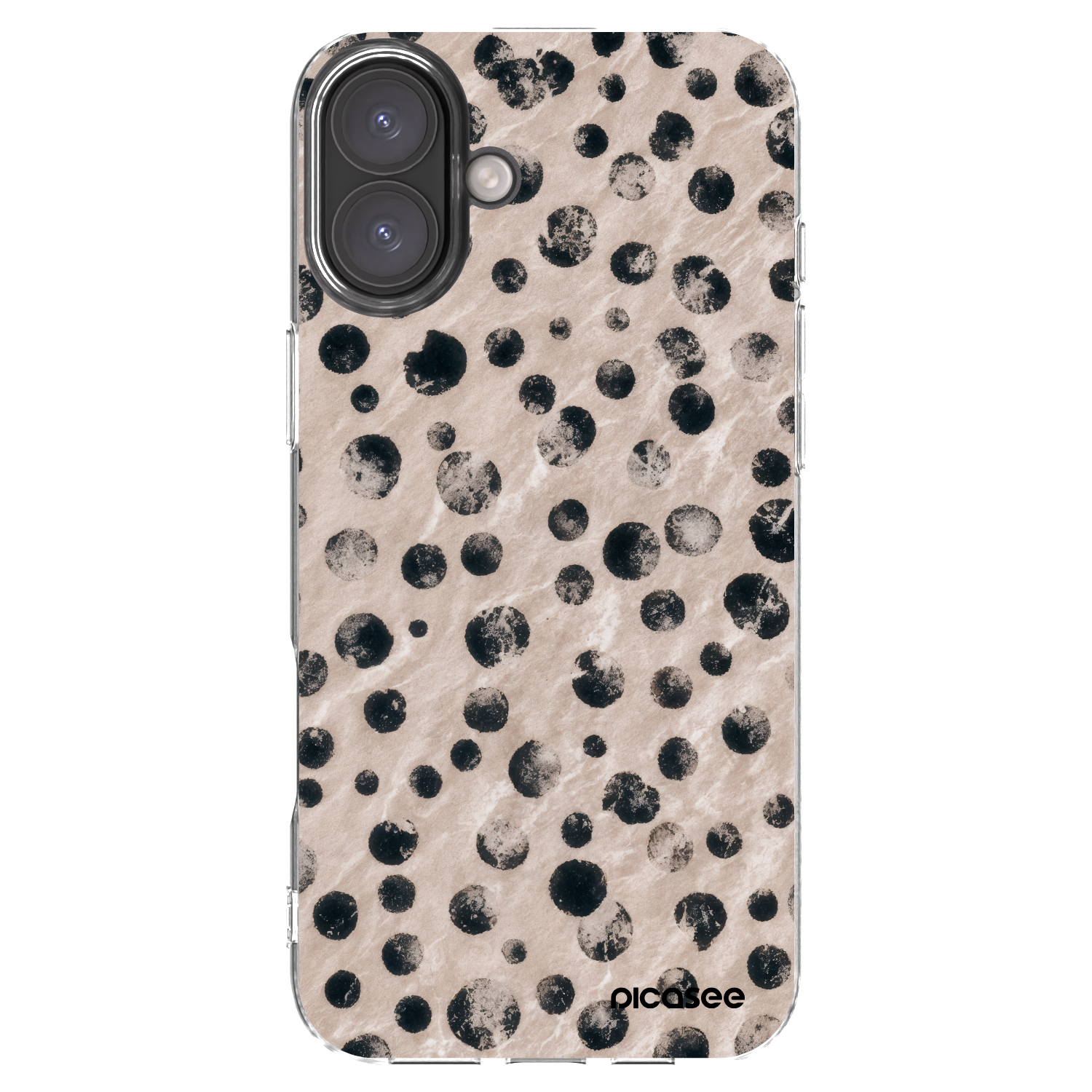 Picasee silikónový prehľadný obal pre Apple iPhone 16 Plus - Inked