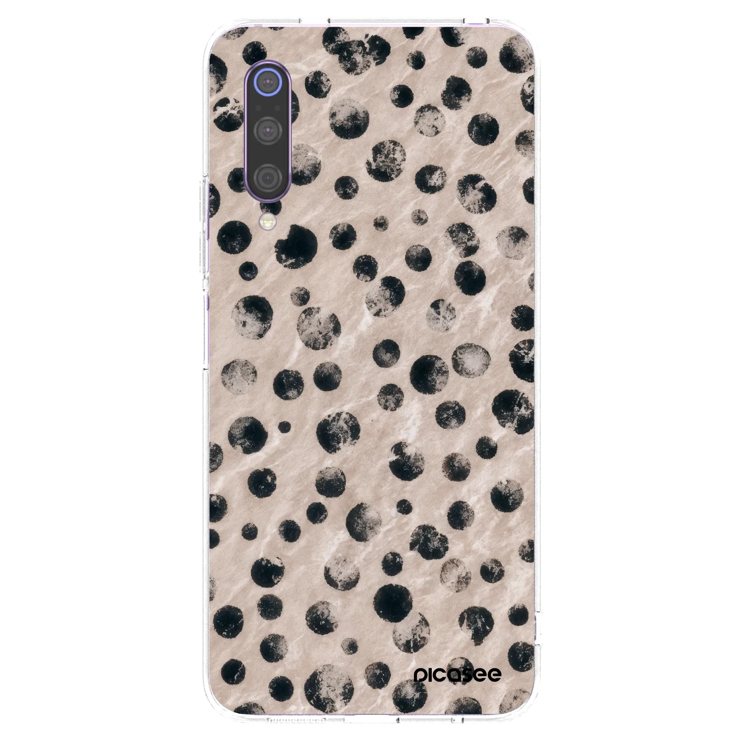 Picasee silikónový prehľadný obal pre Xiaomi Mi 9 - Inked