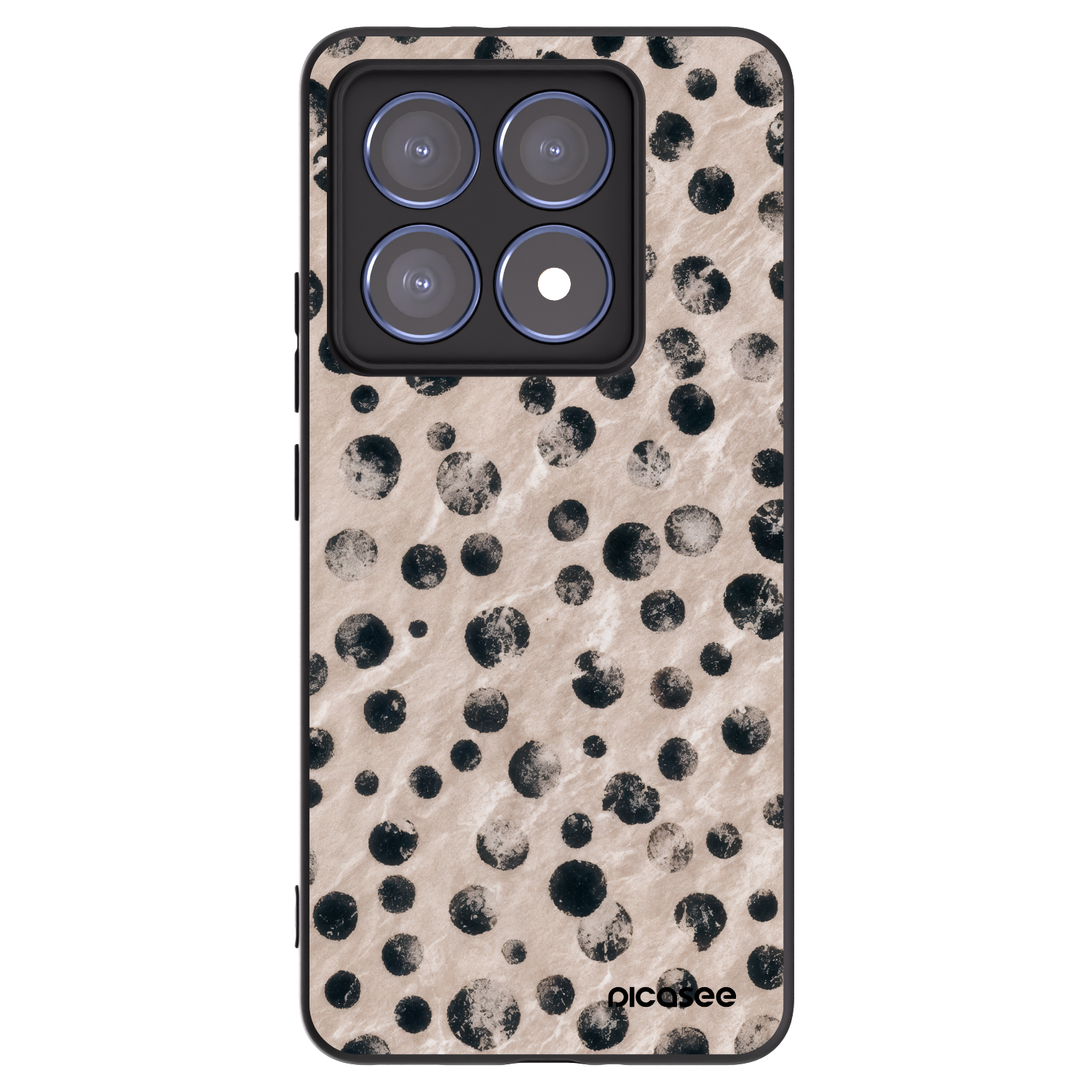 Picasee silikónový čierny obal pre Xiaomi 14T Pro - Inked