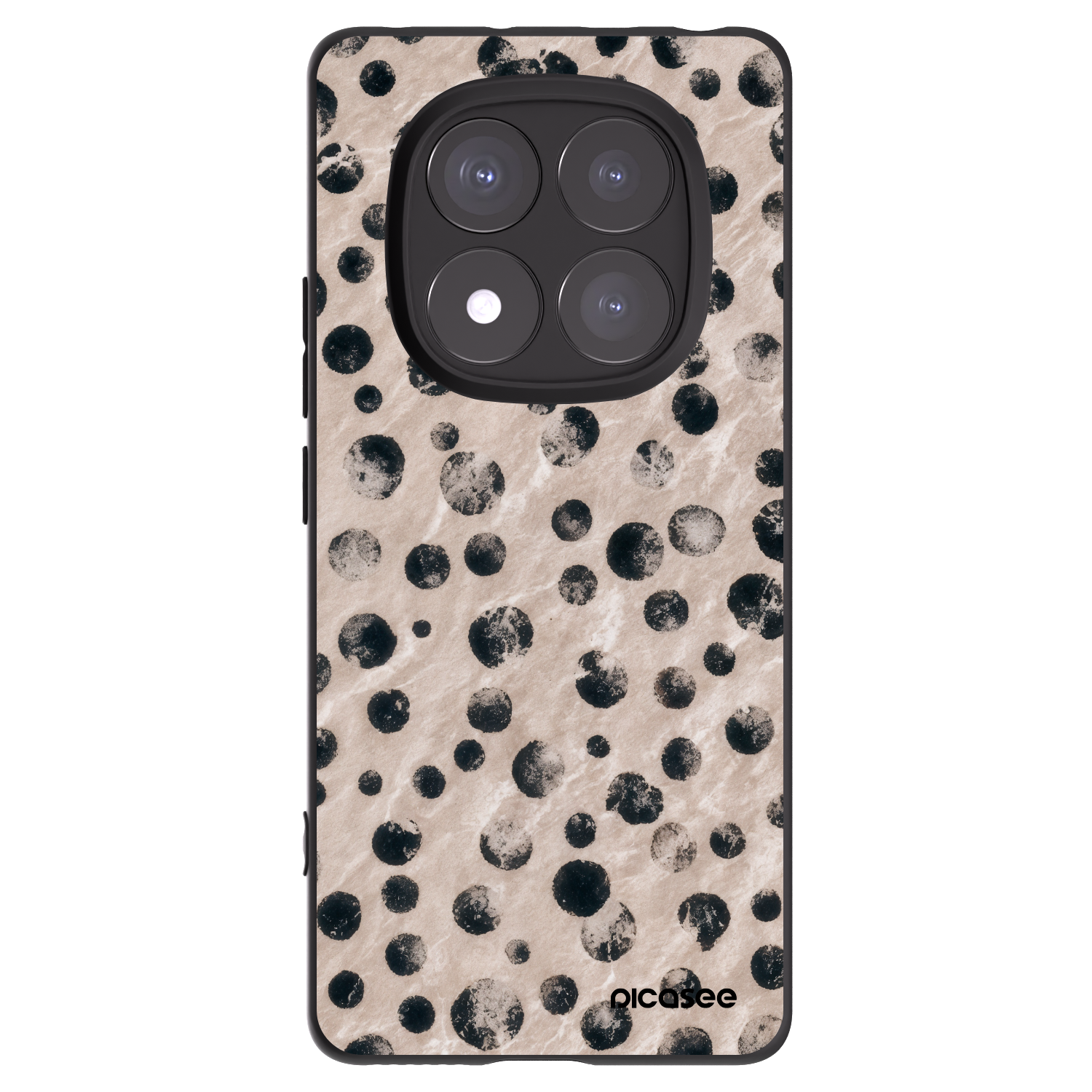 Picasee silikónový čierny obal pre Xiaomi Redmi Note 14 Pro+ 5G - Inked