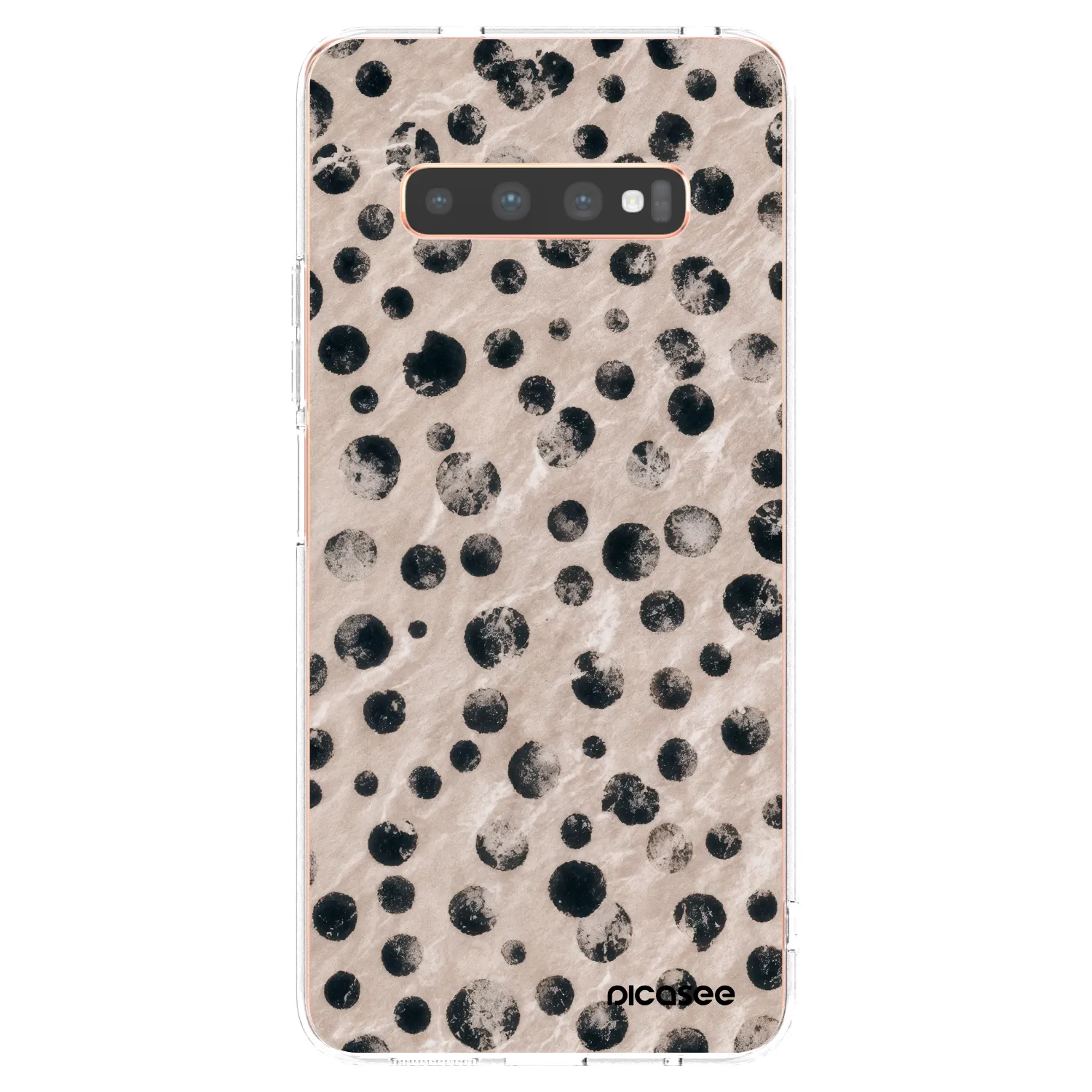 Picasee silikónový prehľadný obal pre Samsung Galaxy S10 Plus G975 - Inked