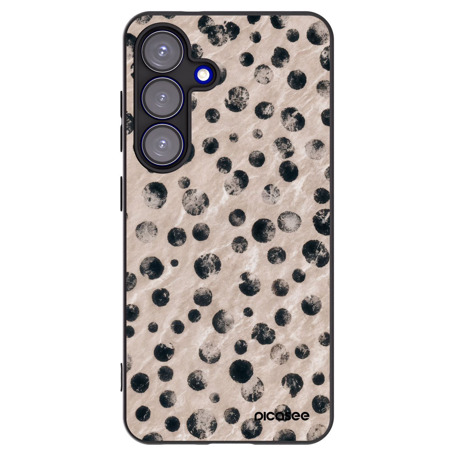 Picasee silikónový čierny obal pre Samsung Galaxy S25 5G - Inked