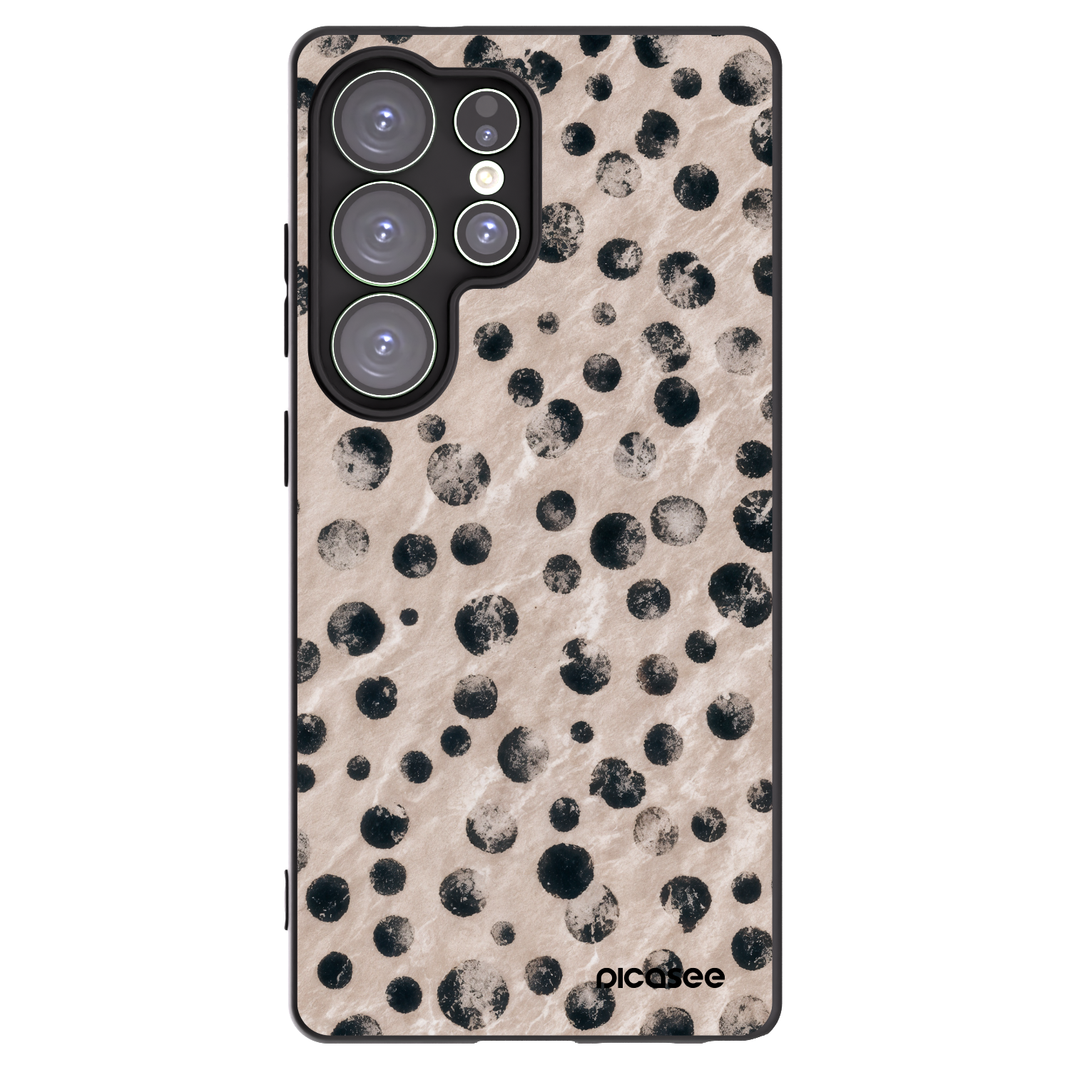 Picasee silikónový čierny obal pre Samsung Galaxy S25 Ultra 5G - Inked