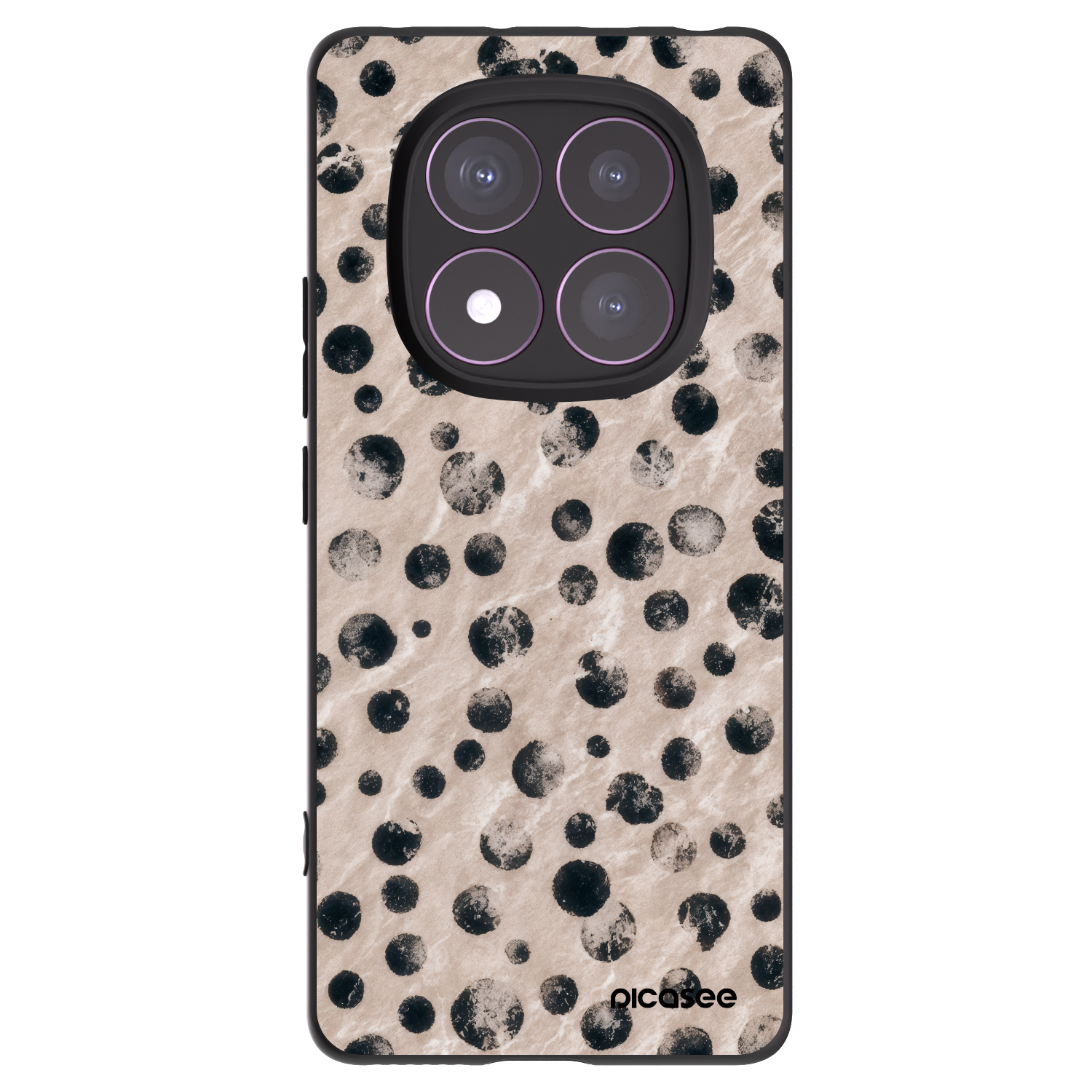 Silikónový čierny obal pre Xiaomi Redmi Note 14 Pro 4G - Inked
