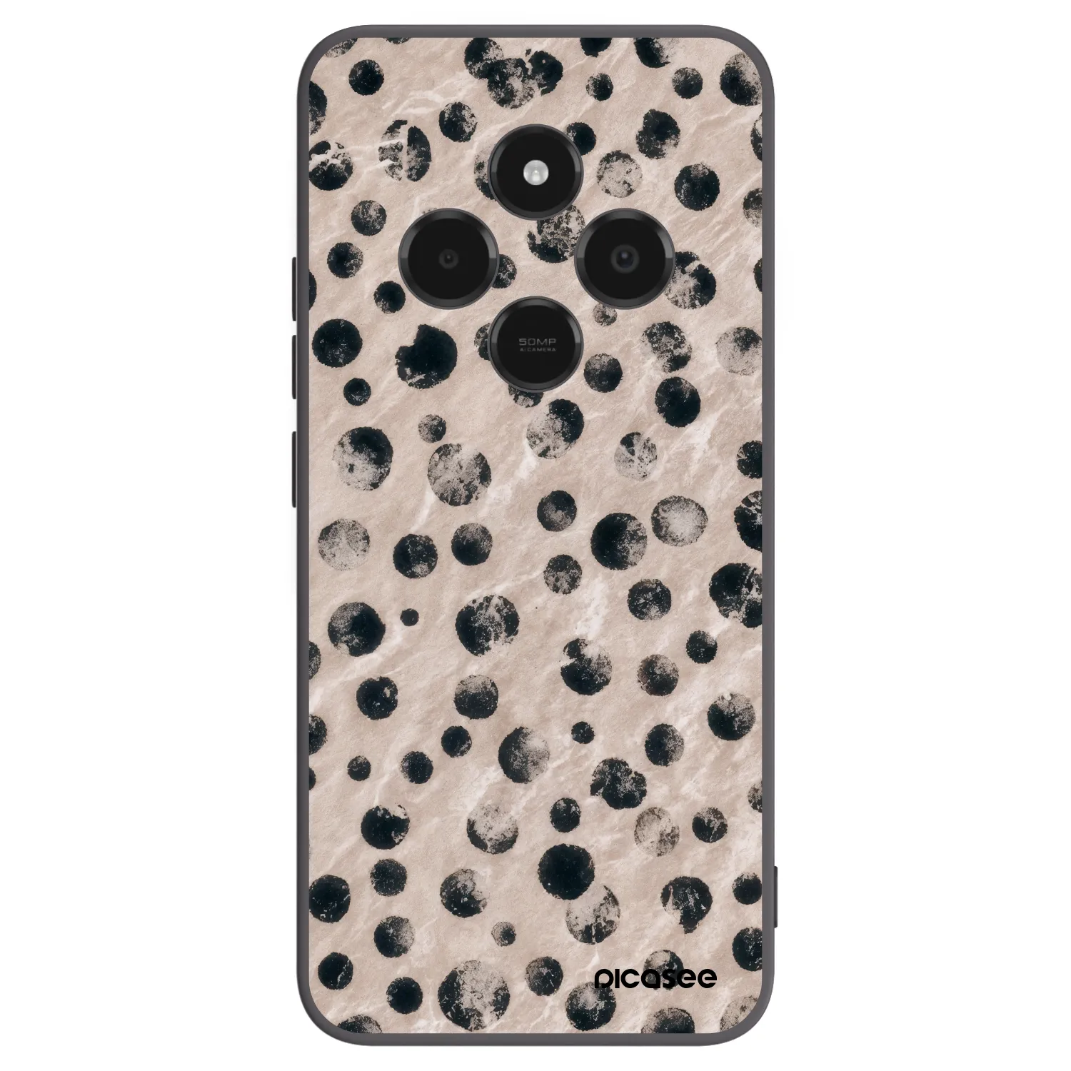 Picasee silikónový čierny obal pre Xiaomi Poco C75 - Inked