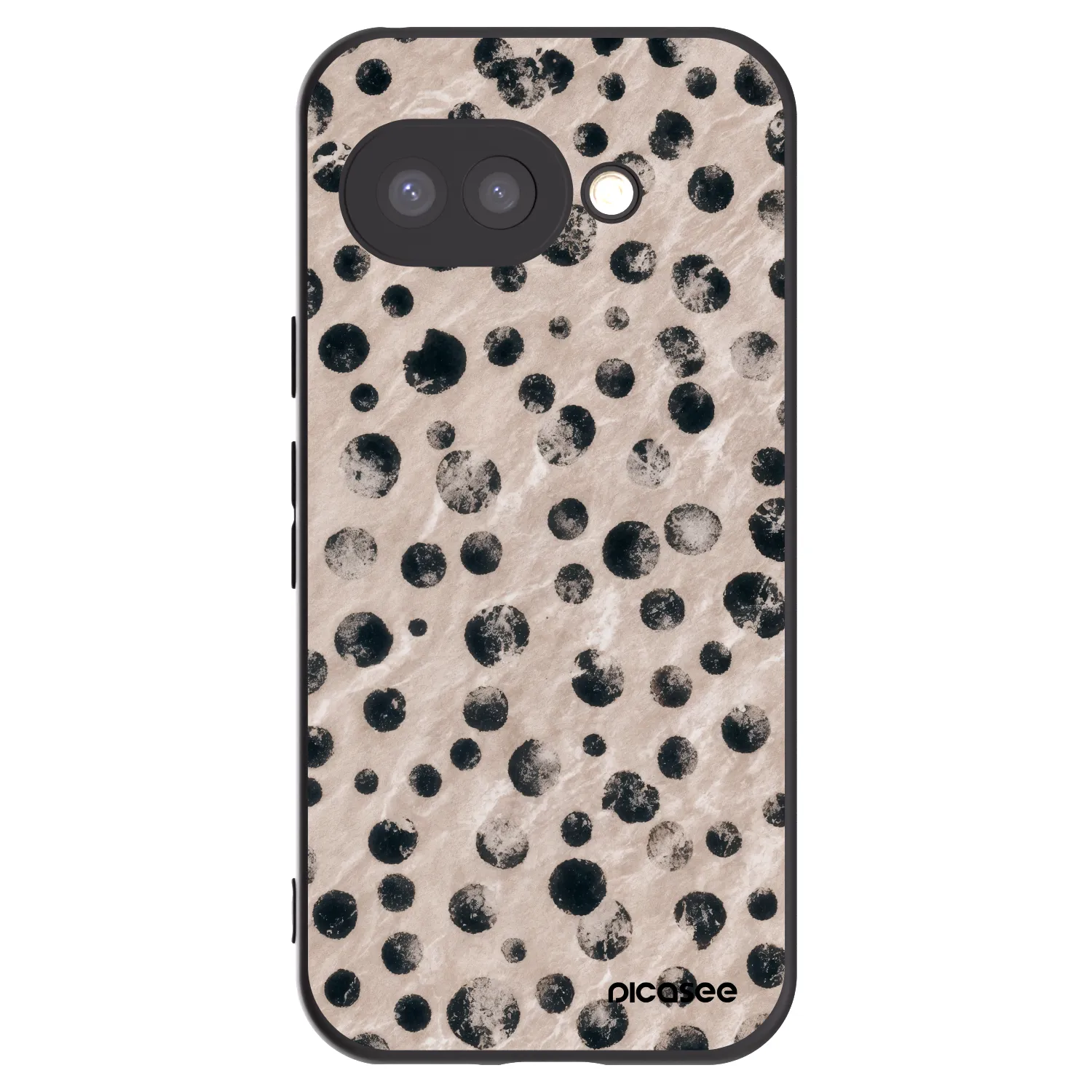 Picasee silikónový čierny obal pre Google Pixel 9a - Inked