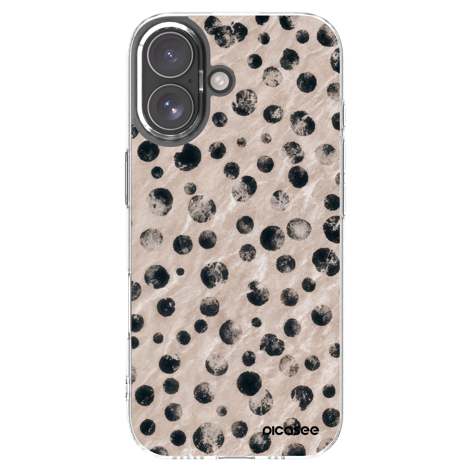 Picasee silikónový prehľadný obal pre Apple iPhone 17 - Inked