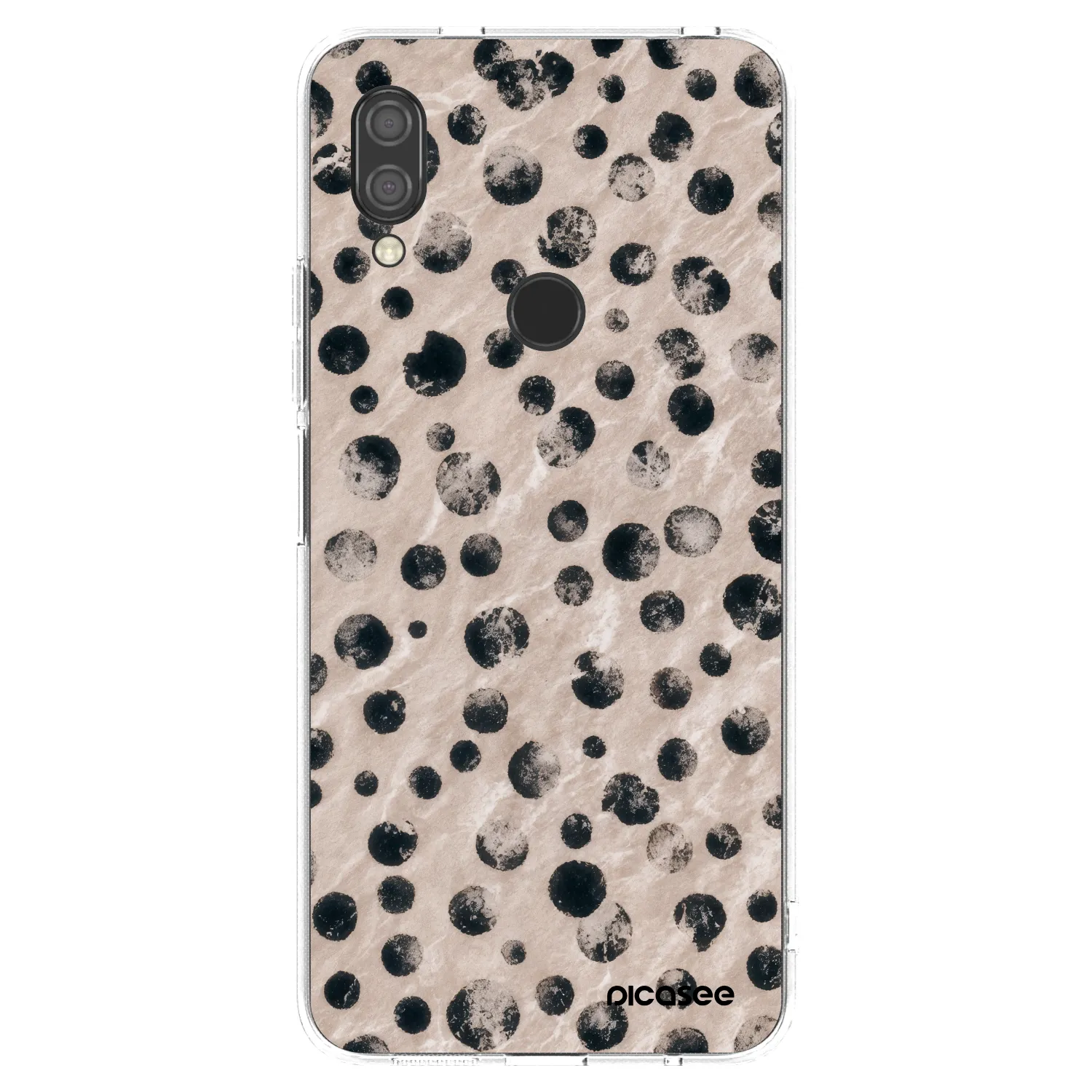 Picasee silikónový prehľadný obal pre Xiaomi Redmi 7 - Inked