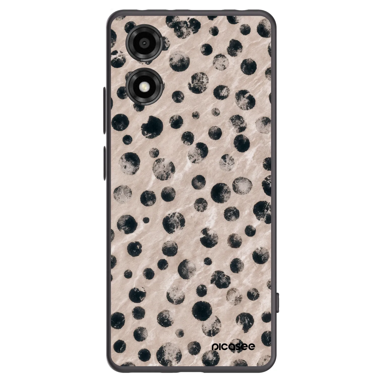 Picasee silikónový čierny obal pre Motorola Moto E14 - Inked