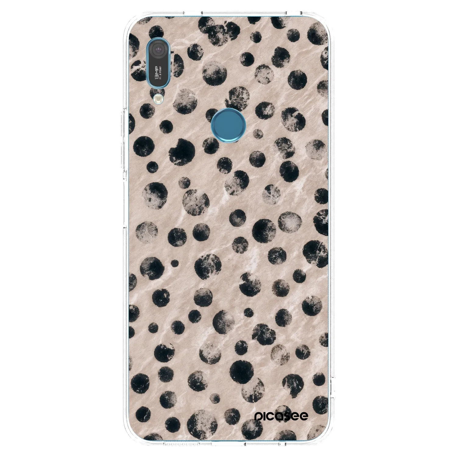 Picasee silikónový prehľadný obal pre Huawei Y6 2019 - Inked