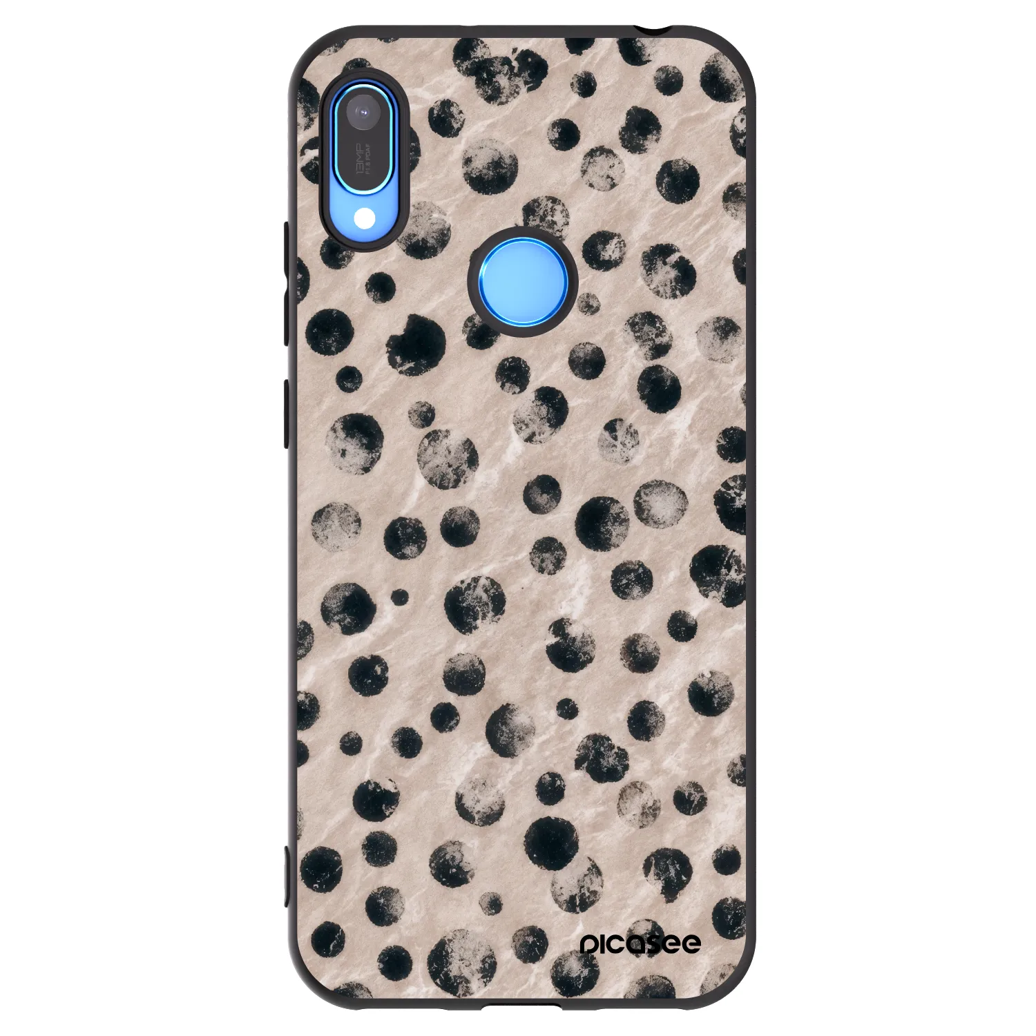 Picasee silikónový čierny obal pre Huawei Y6 2019 - Inked