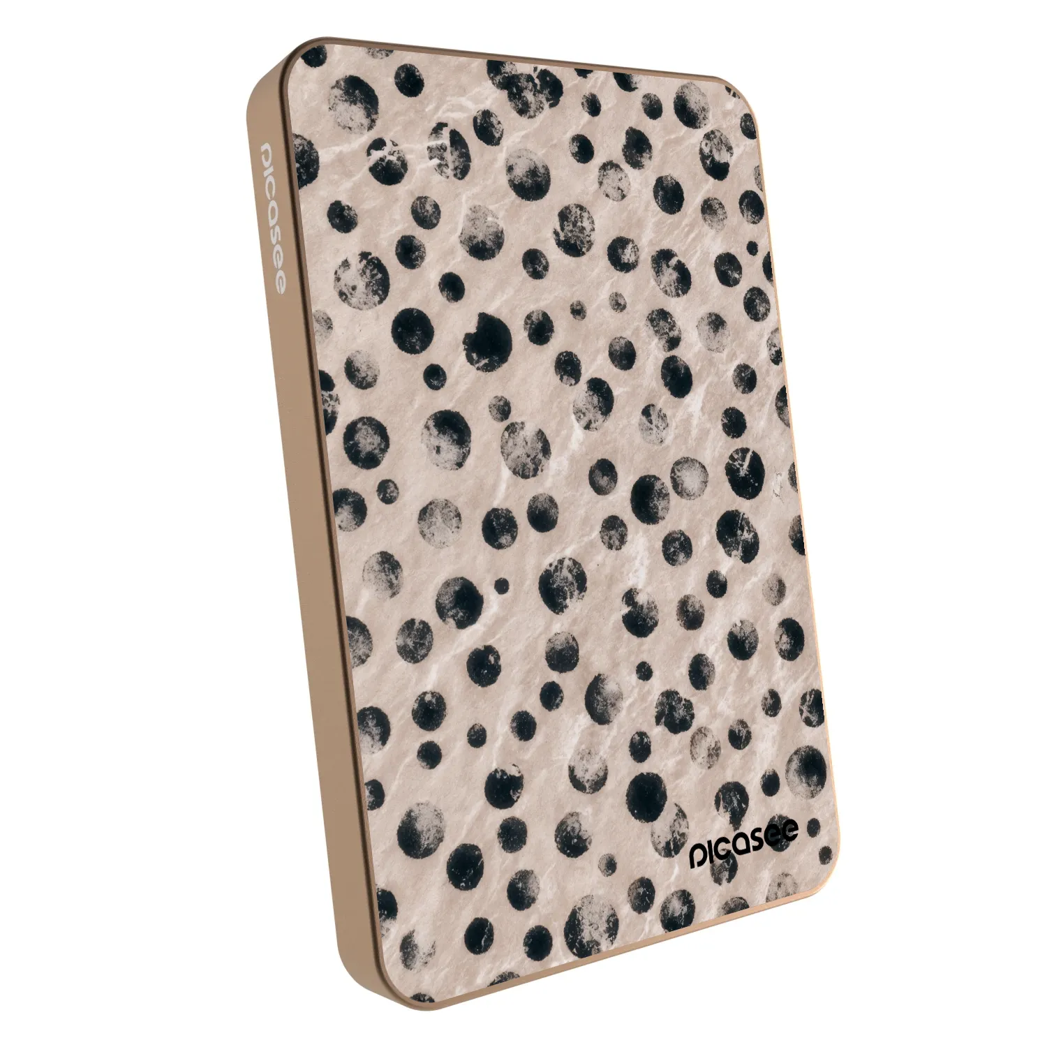 Picasee Powerbanka s MagSafe 5 000 mAh Zlatá - Inked