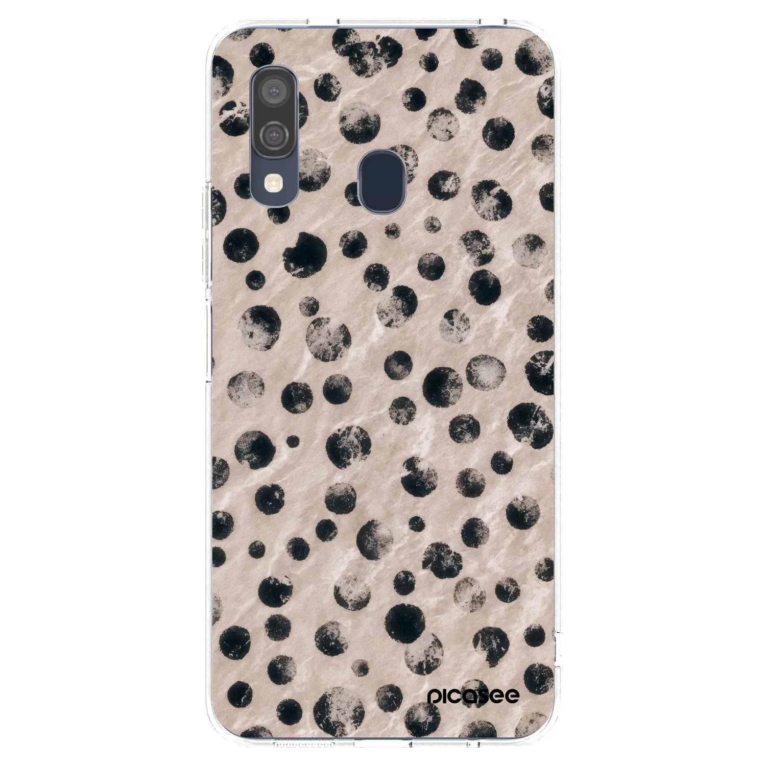 Picasee silikónový prehľadný obal pre Samsung Galaxy A40 A405F - Inked