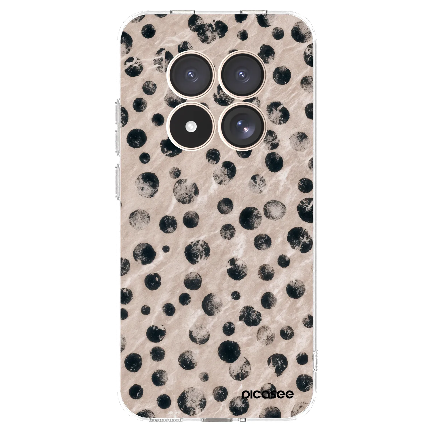 Picasee silikónový prehľadný obal pre Xiaomi Redmi Note 15 Pro 4G - Inked