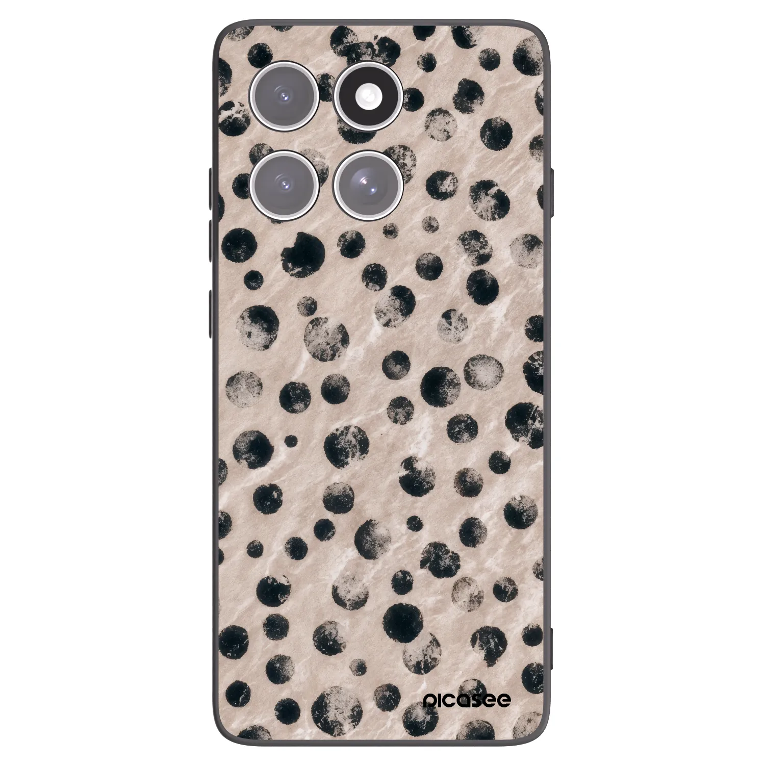 Picasee silikónový čierny obal pre Motorola Edge 60 Fusion - Inked