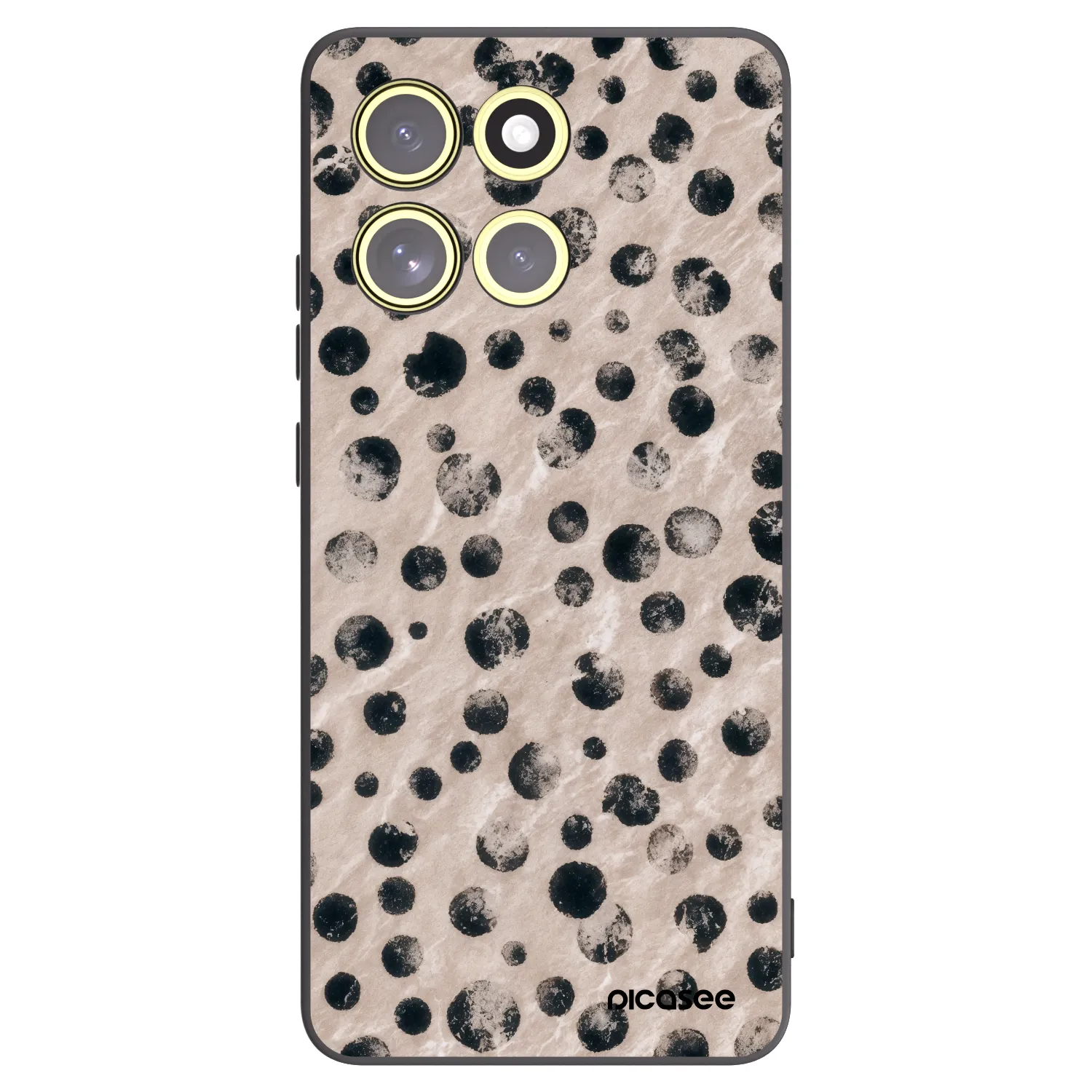 Picasee silikónový čierny obal pre Motorola Moto G86 Power 5G - Inked