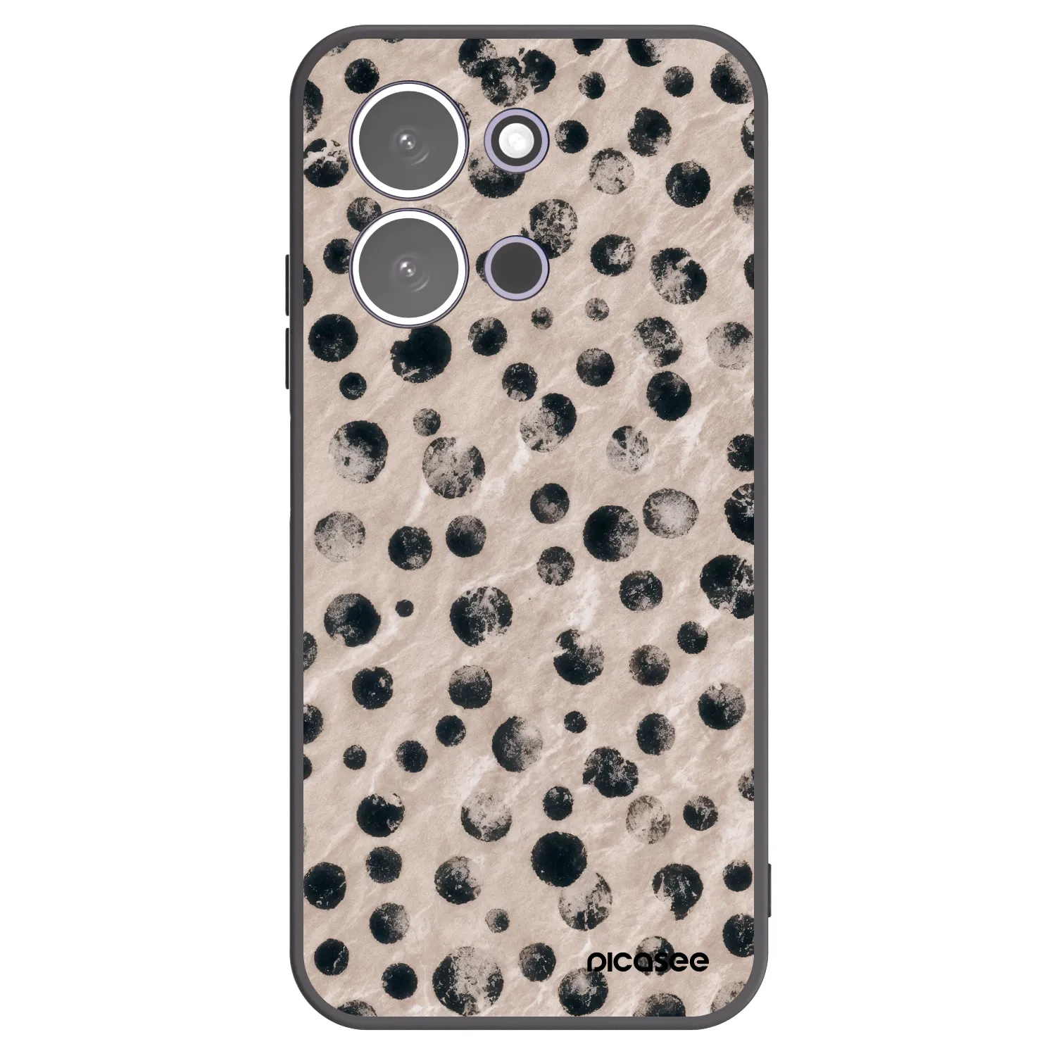 Picasee silikónový čierny obal pre Xiaomi Redmi 15C 5G - Inked