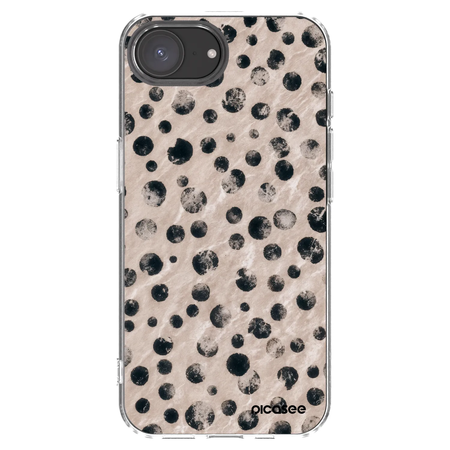 Picasee silikónový prehľadný obal pre Apple iPhone 17e - Inked