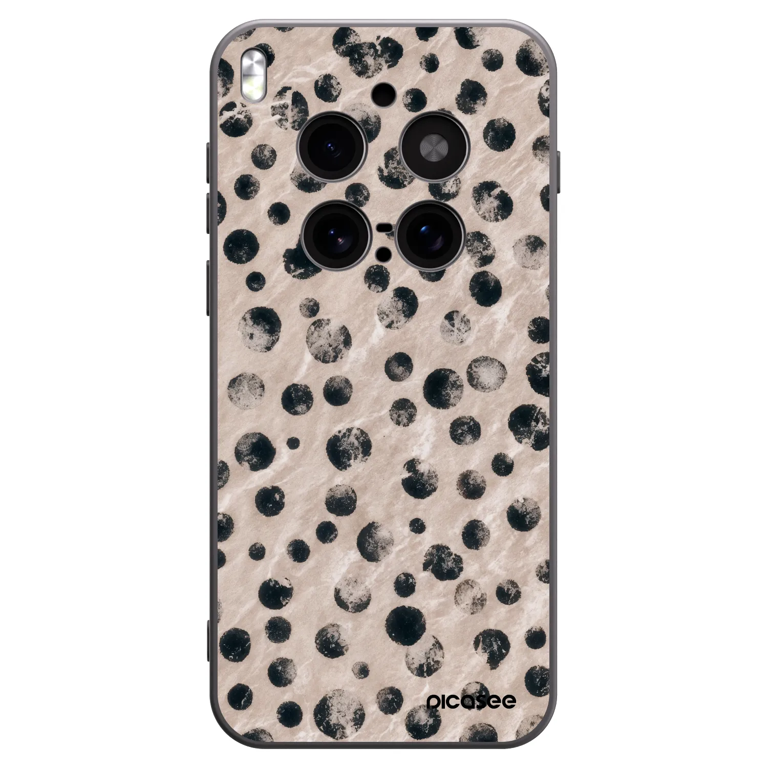 Picasee silikónový čierny obal pre Vivo X300 Pro - Inked