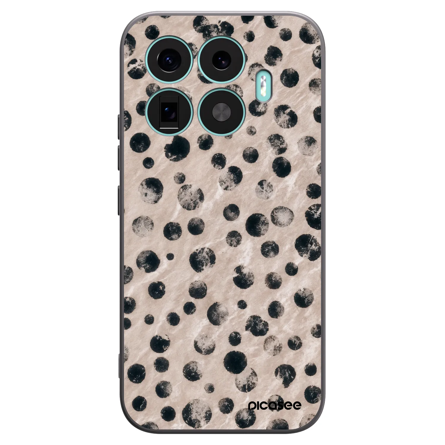 Picasee silikónový čierny obal pre Xiaomi 17T - Inked
