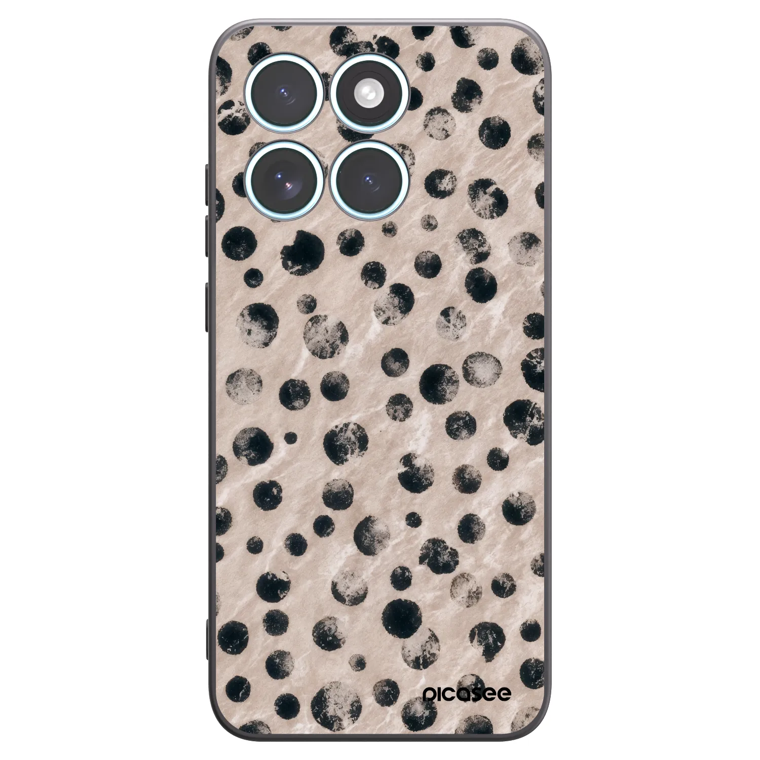 Picasee silikónový čierny obal pre Motorola Edge 70 Fusion - Inked