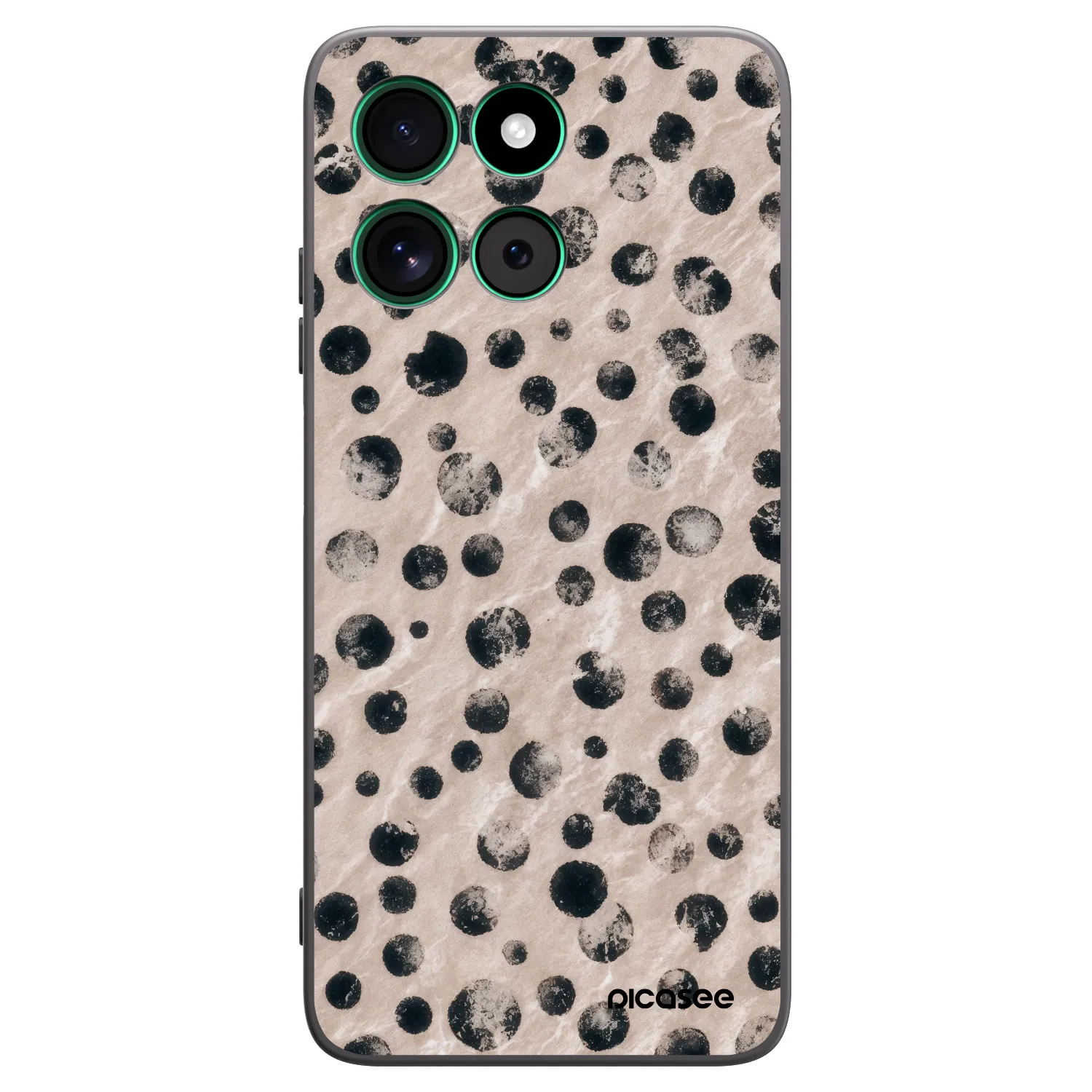 Picasee silikónový čierny obal pre Motorola Moto G57 Power - Inked