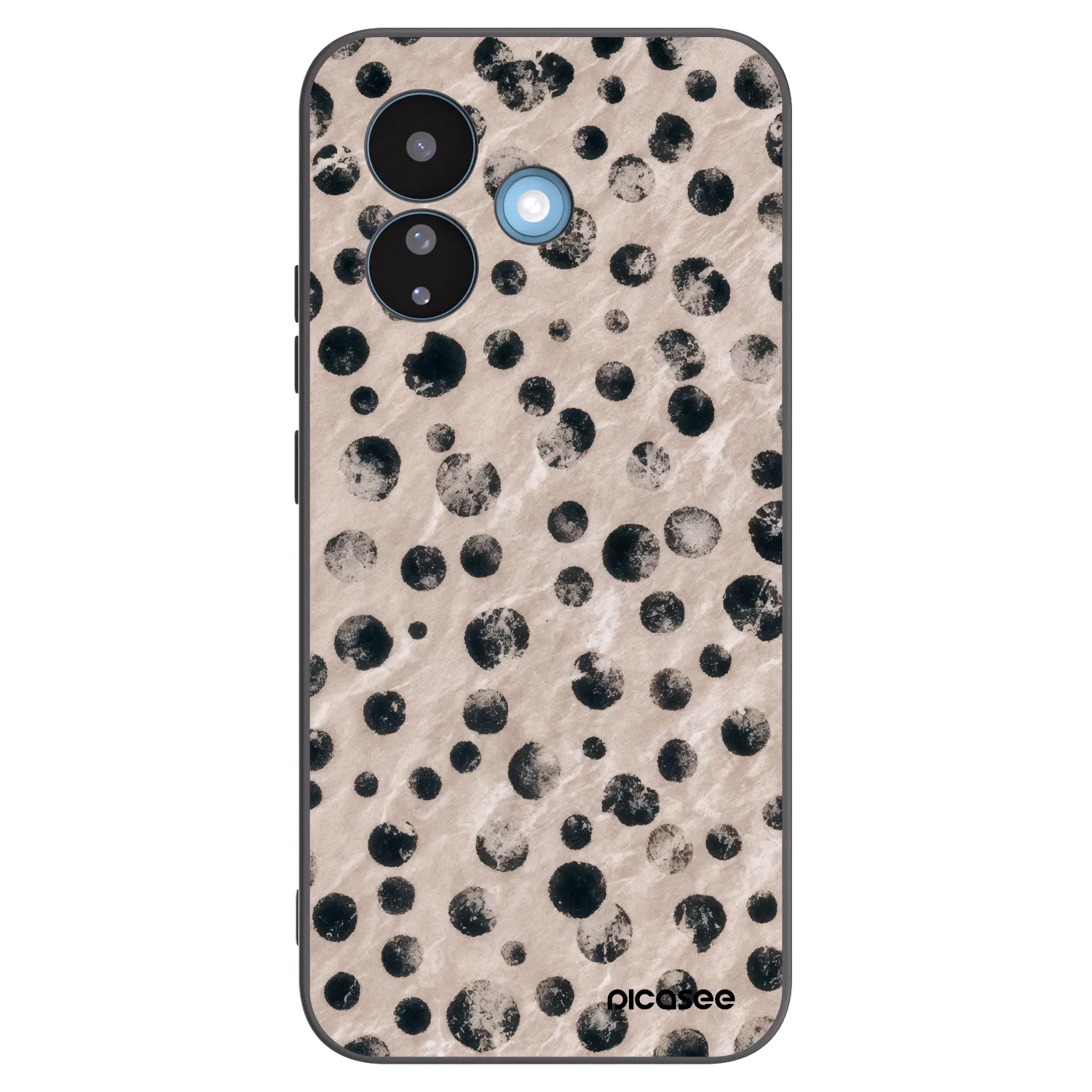Picasee silikónový čierny obal pre Xiaomi Redmi Note 17 Pro 5G - Inked