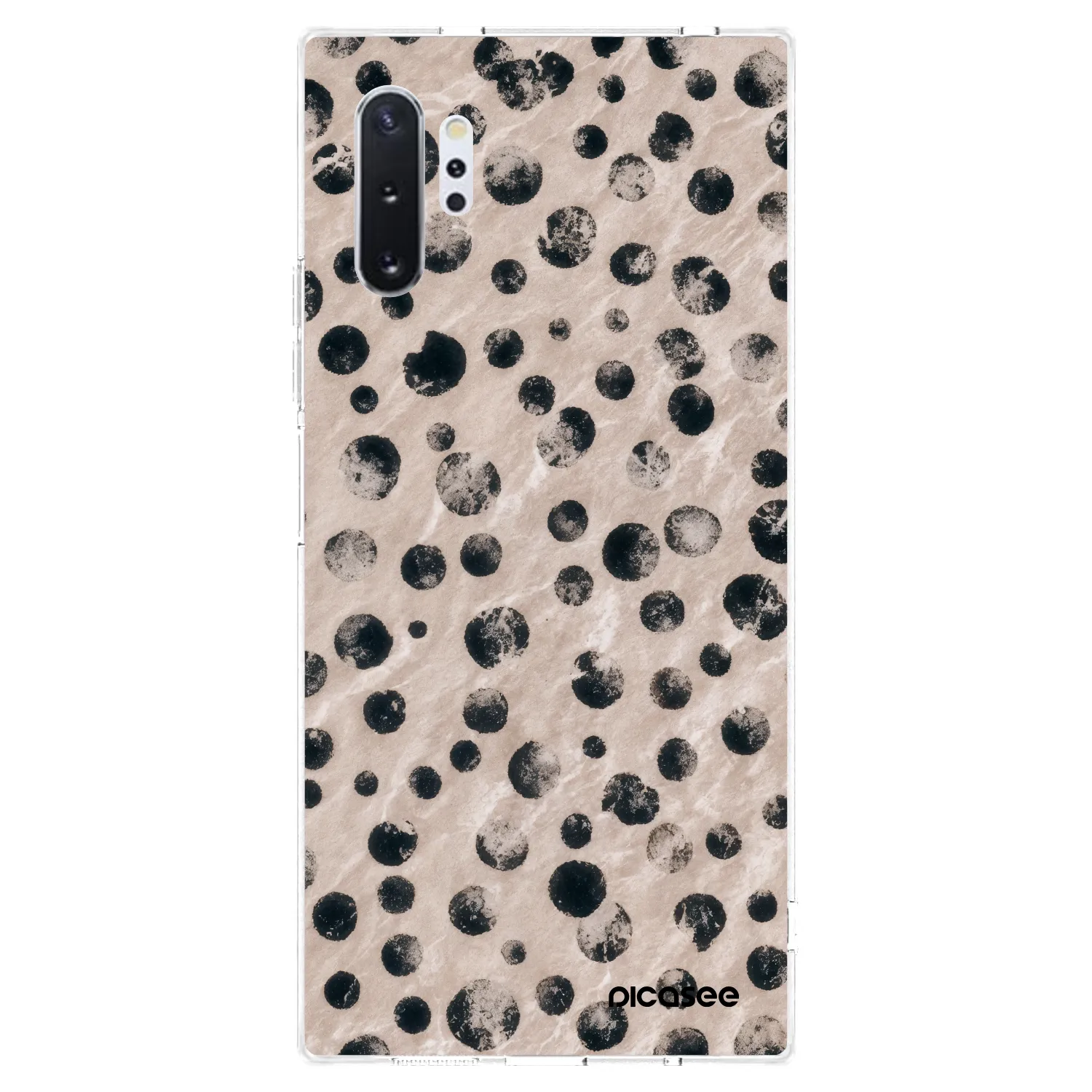 Picasee silikónový prehľadný obal pre Samsung Galaxy Note 10+ N975F - Inked