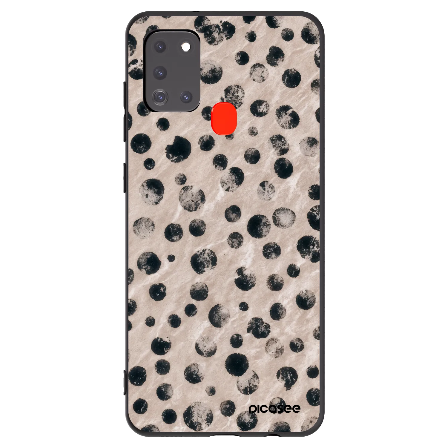 Picasee silikónový čierny obal pre Samsung Galaxy A21s - Inked