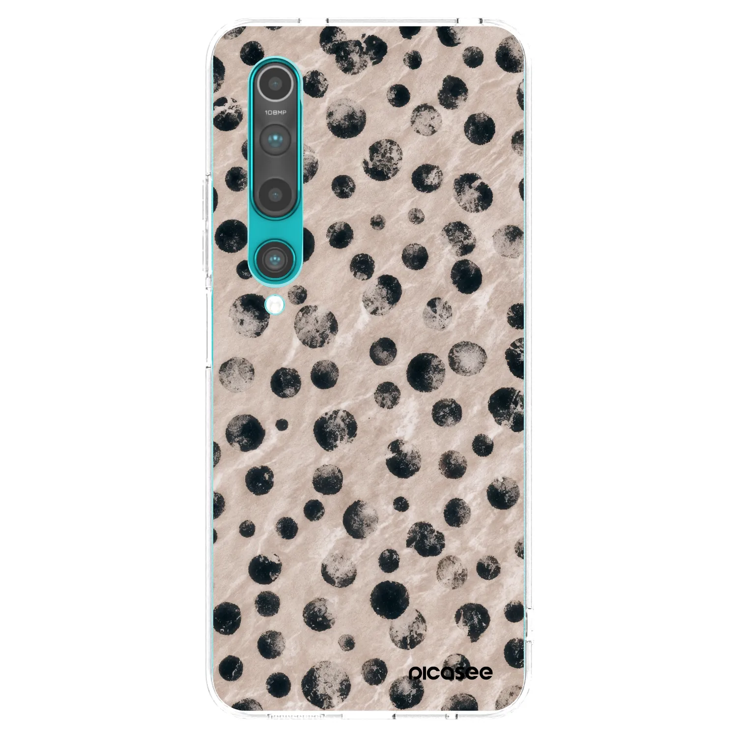 Picasee silikónový prehľadný obal pre Xiaomi Mi 10 - Inked