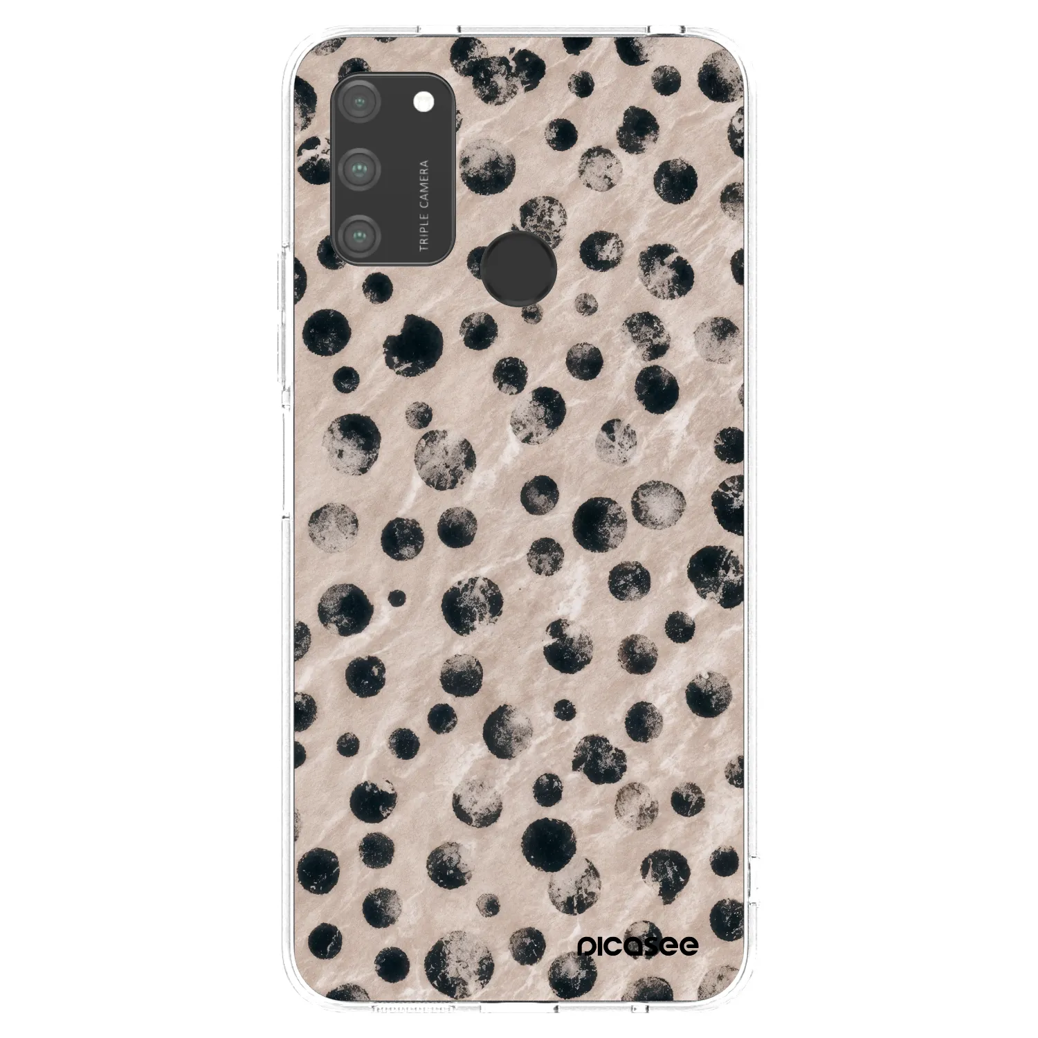 Picasee silikónový prehľadný obal pre Honor 9A - Inked