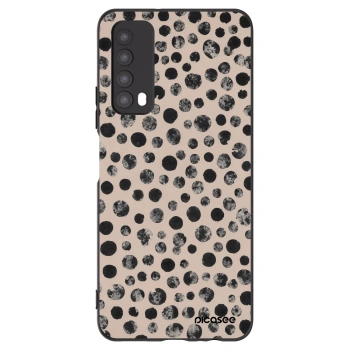 Picasee silikónový čierny obal pre Huawei P Smart 2021 - Dots