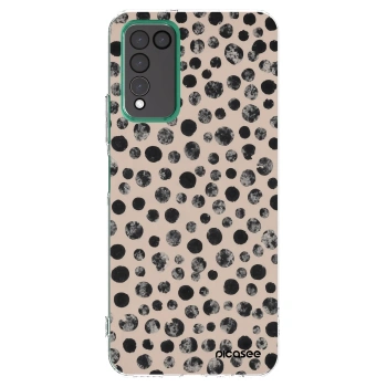 Picasee silikónový prehľadný obal pre Honor 10X Lite - Dots