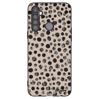 Picasee silikónový čierny obal pre Realme 5 - Dots