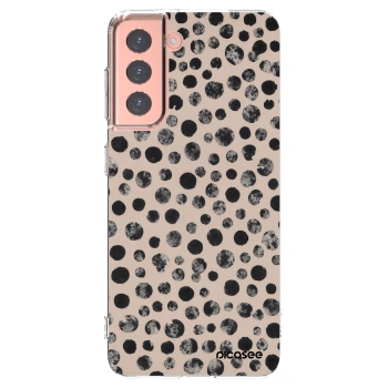 Picasee silikónový prehľadný obal pre Samsung Galaxy S21 5G G991B - Dots