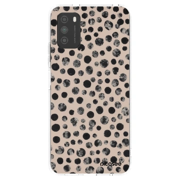Picasee silikónový prehľadný obal pre Xiaomi Poco M3 - Dots