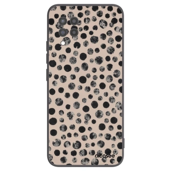 Picasee silikónový čierny obal pre Samsung Galaxy A42 A426B - Dots