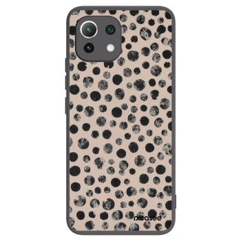 Picasee silikónový čierny obal pre Xiaomi Mi 11 Lite - Dots