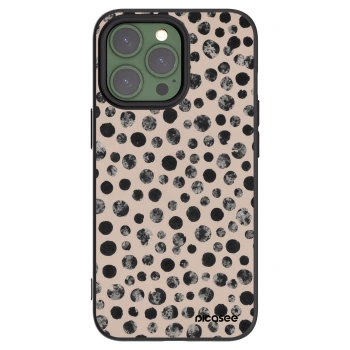 Picasee silikónový čierny obal pre Apple iPhone 13 Pro - Dots