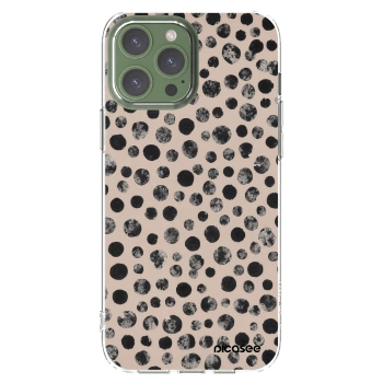 Picasee silikónový prehľadný obal pre Apple iPhone 13 Pro Max - Dots