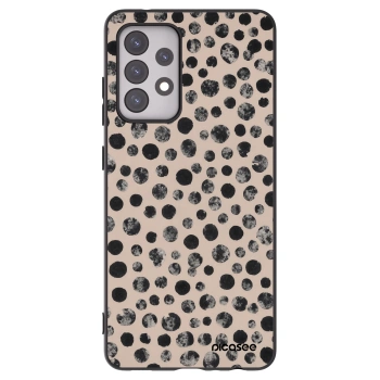Picasee silikónový čierny obal pre Samsung Galaxy A52s 5G A528B - Dots