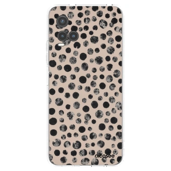 Picasee silikónový prehľadný obal pre Vivo Y33s - Dots